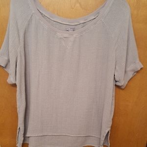 Light gray lightweight almost mesh like material